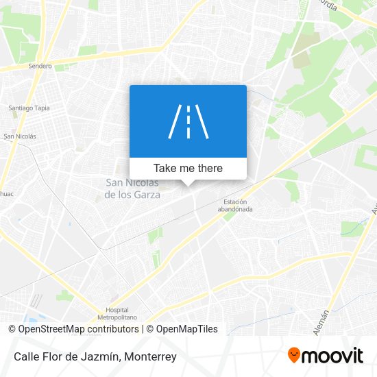 Calle Flor de Jazmín map