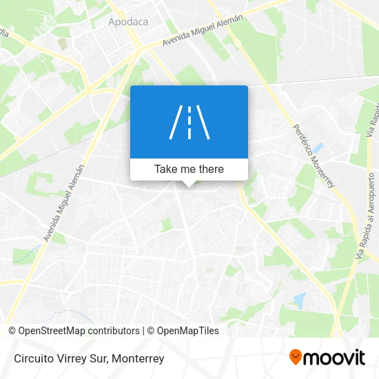 Circuito Virrey Sur map