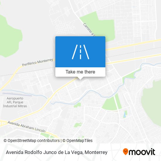 Avenida Rodolfo Junco de La Vega map