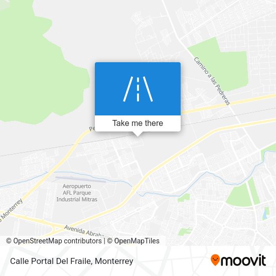 Calle Portal Del Fraile map