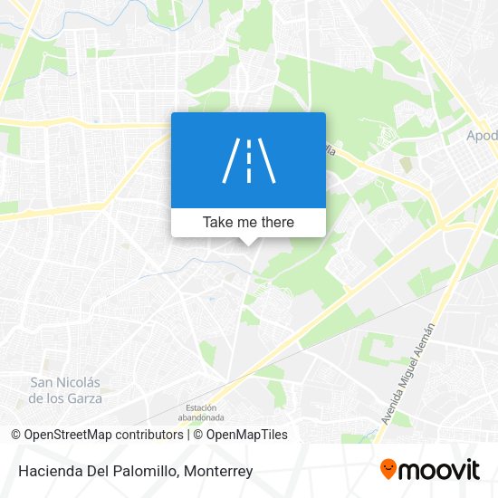 Hacienda Del Palomillo map