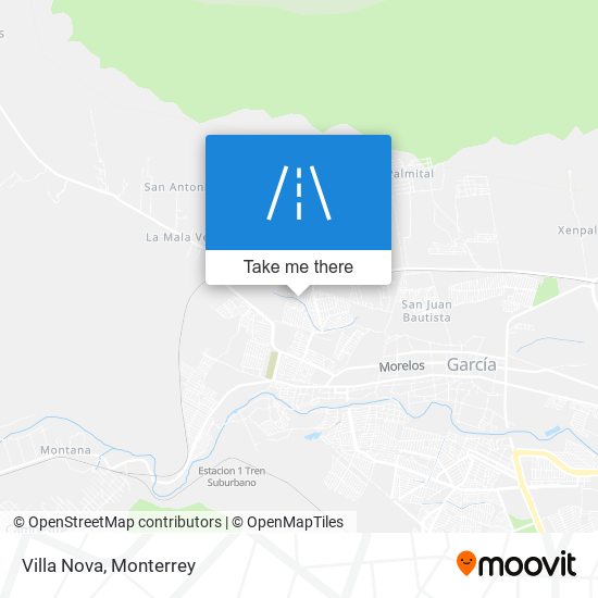 Villa Nova map