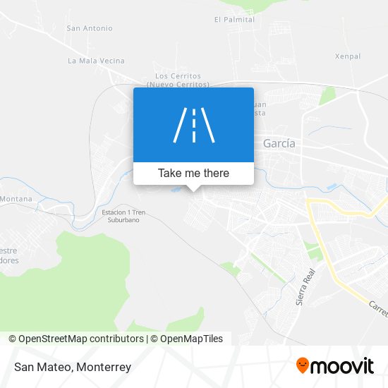 San Mateo map