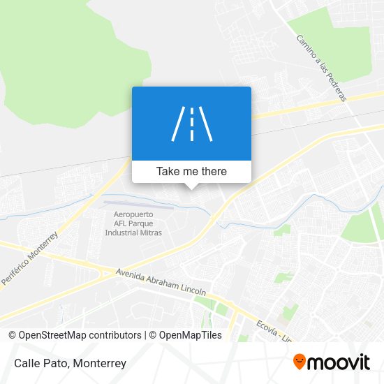 Mapa de Calle Pato