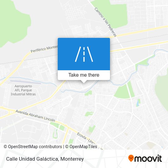 Calle Unidad Galáctica map