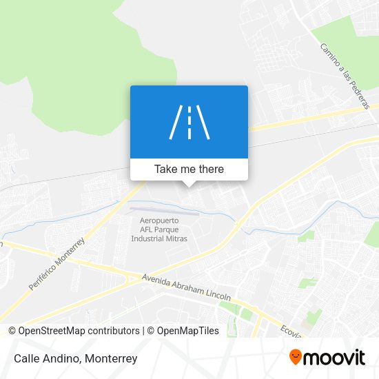 Mapa de Calle Andino