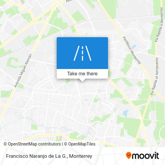 Francisco Naranjo de La G. map