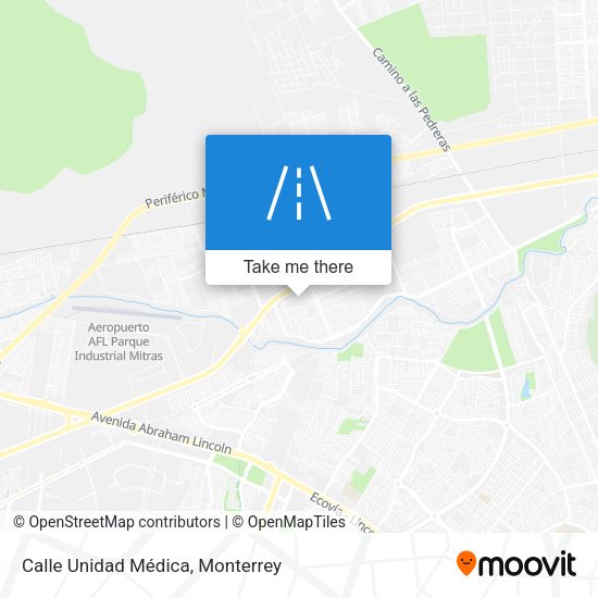 Calle Unidad Médica map