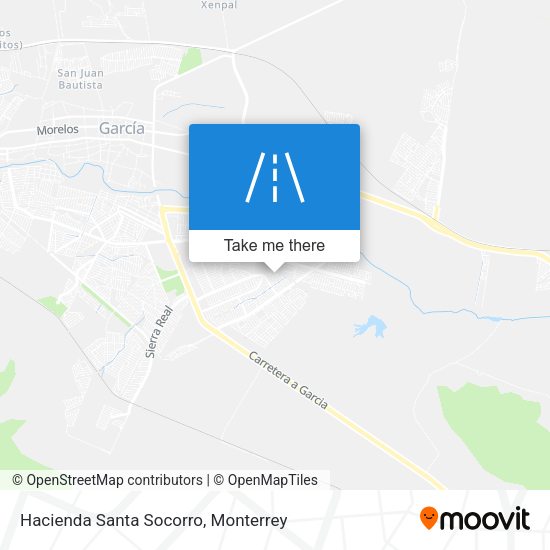 Hacienda Santa Socorro map