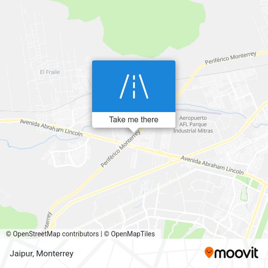 Jaipur map