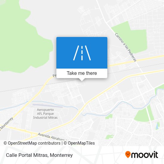 Calle Portal Mitras map