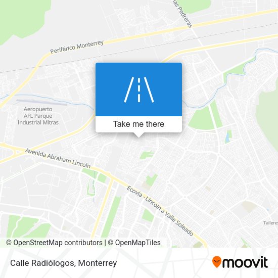Mapa de Calle Radiólogos