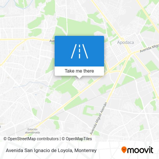 Avenida San Ignacio de Loyola map