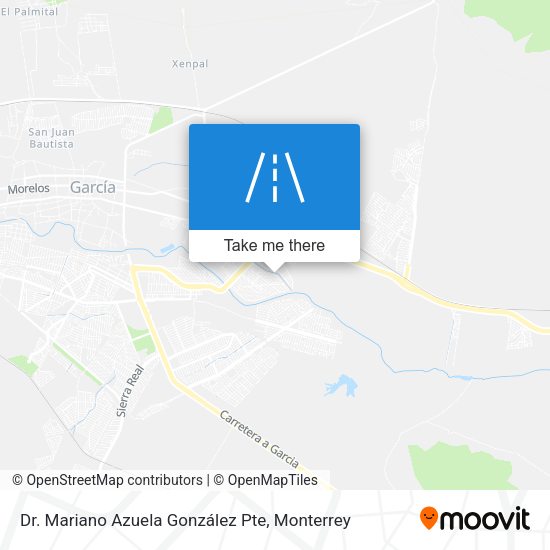 Dr. Mariano Azuela González Pte map