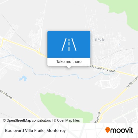 Boulevard Villa Fraile map