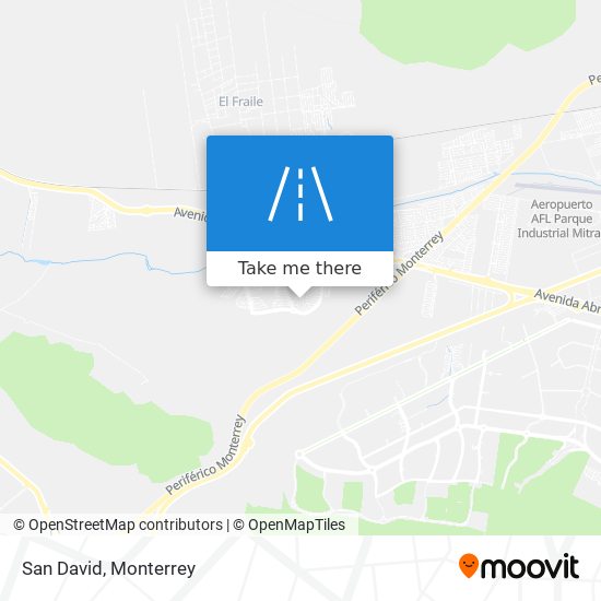 San David map