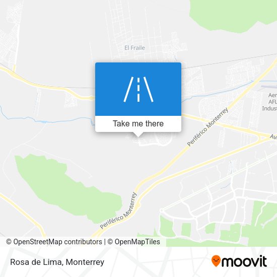 Mapa de Rosa de Lima