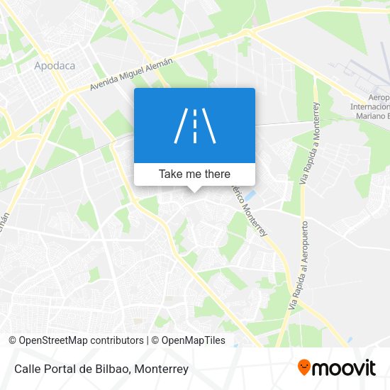 Calle Portal de Bilbao map