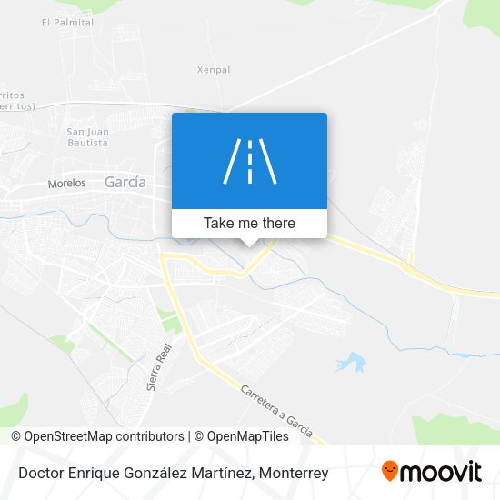 Doctor Enrique González Martínez map