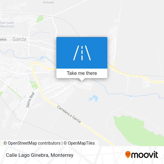 Calle Lago Ginebra map