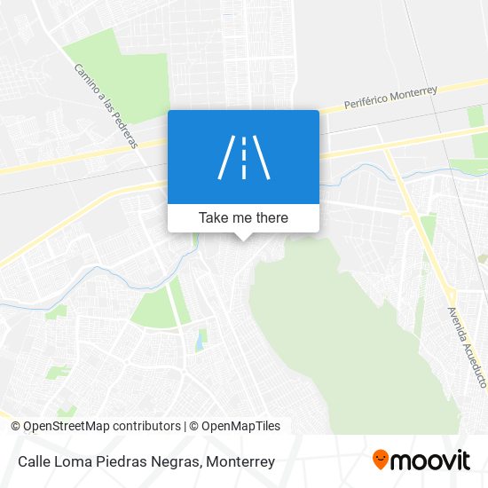 Calle Loma Piedras Negras map