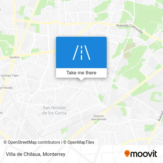 Mapa de Villa de Chilaua