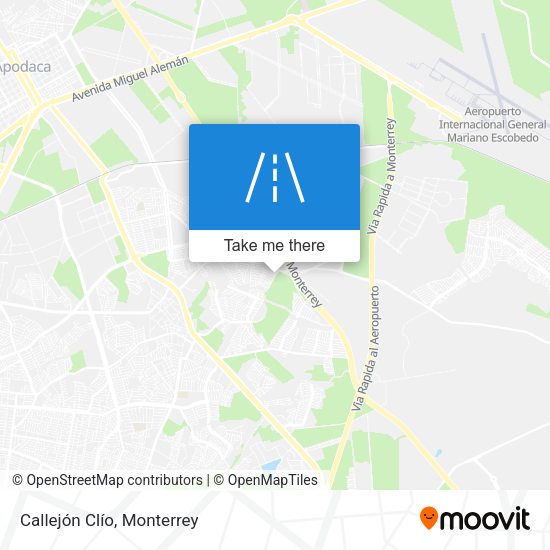Mapa de Callejón Clío