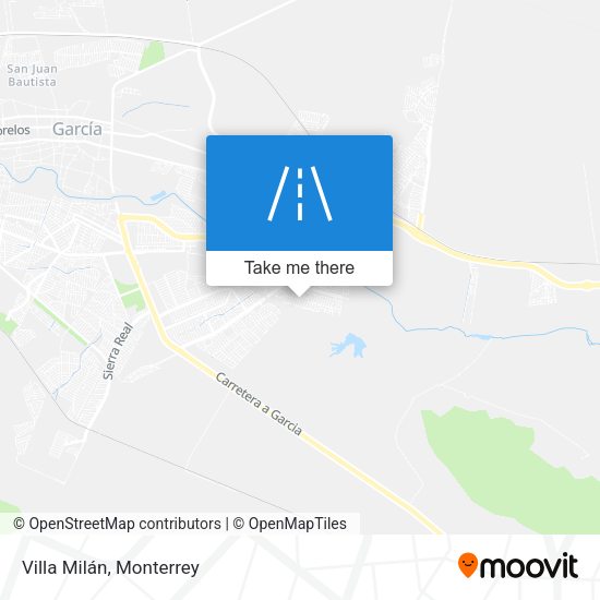 Mapa de Villa Milán