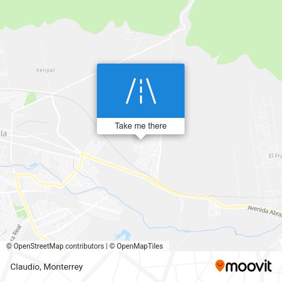 Mapa de Claudio