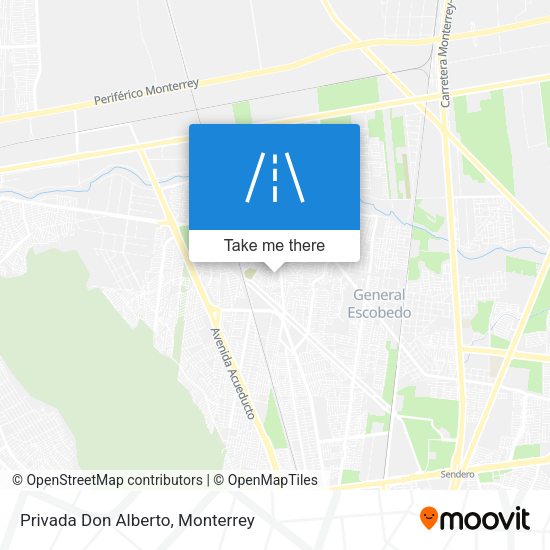 Privada Don Alberto map
