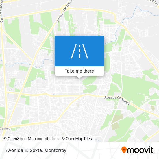 Mapa de Avenida E. Sexta