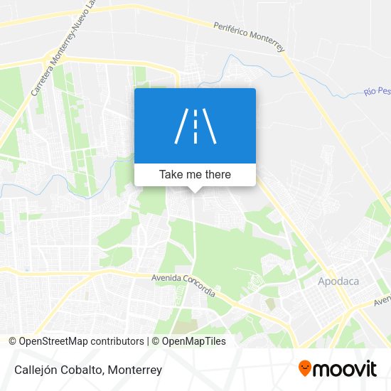 Mapa de Callejón Cobalto
