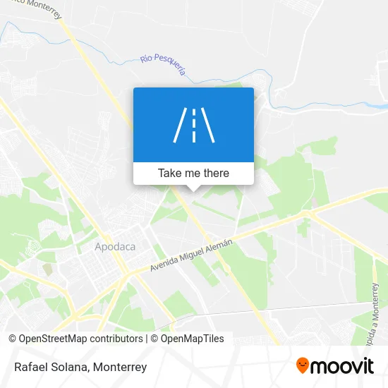 Rafael Solana map