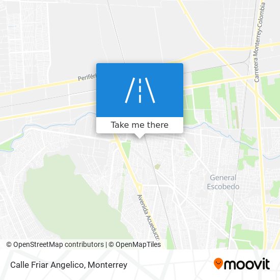 Mapa de Calle Friar Angelico