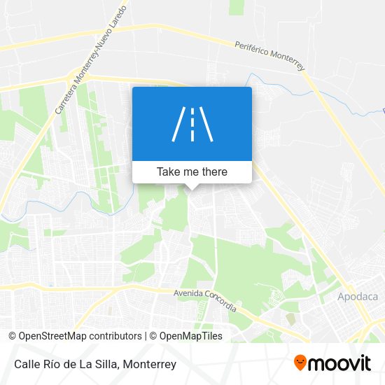 Calle Río de La Silla map