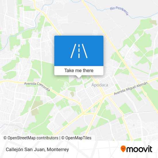 Mapa de Callejón San Juan