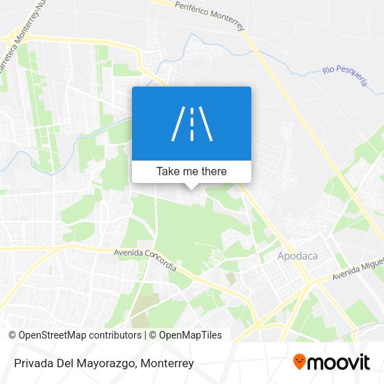 Privada Del Mayorazgo map