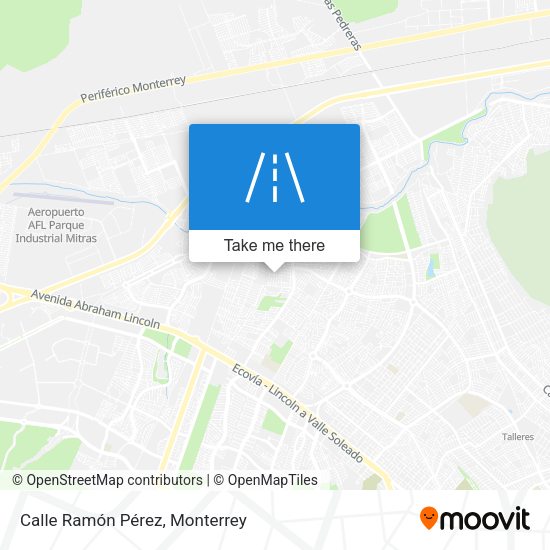 Mapa de Calle Ramón Pérez