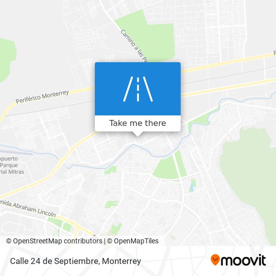 Calle 24 de Septiembre map