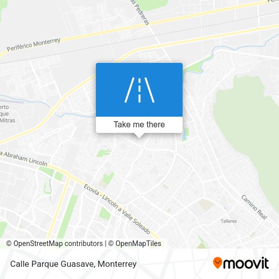 Calle Parque Guasave map