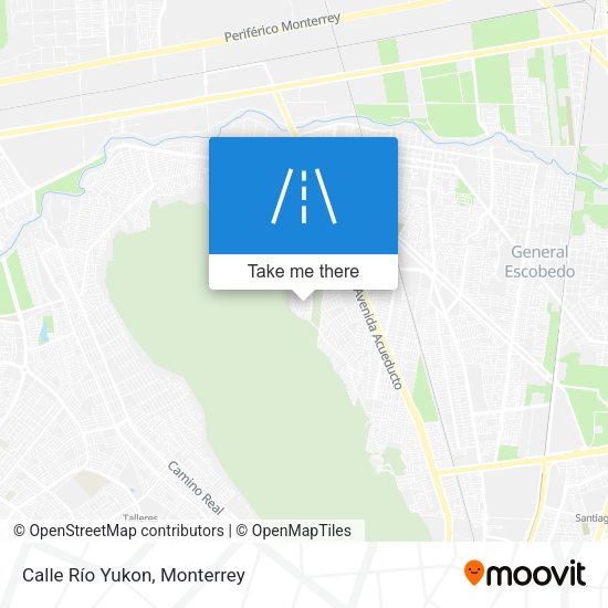 Mapa de Calle Río Yukon