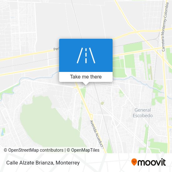 Mapa de Calle Alzate Brianza