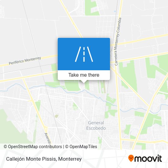 Callejón Monte Pissis map