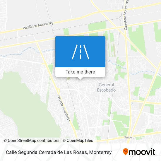 Calle Segunda Cerrada de Las Rosas map
