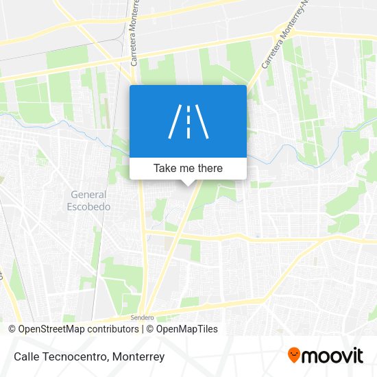 Mapa de Calle Tecnocentro