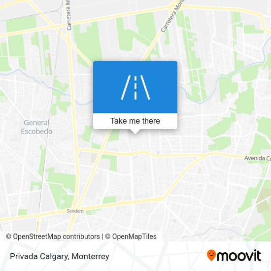 Privada Calgary map