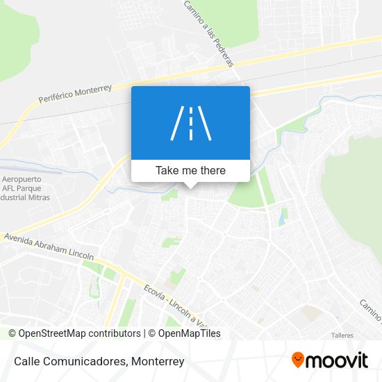 Mapa de Calle Comunicadores