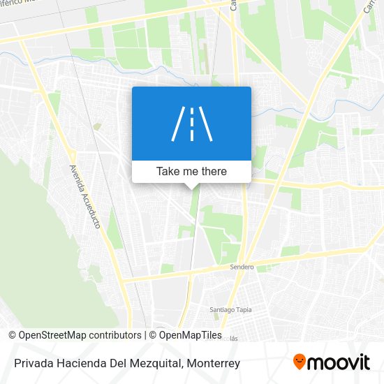 Mapa de Privada Hacienda Del Mezquital