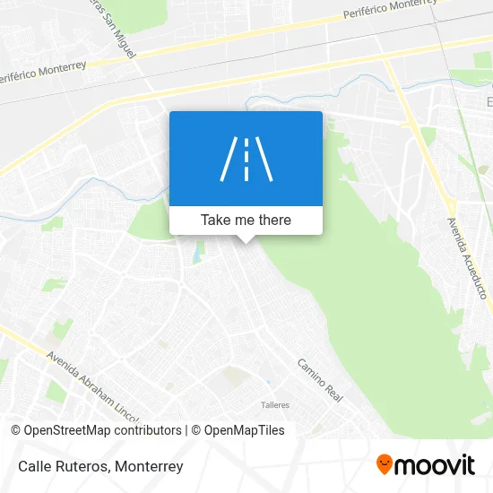 Calle Ruteros map