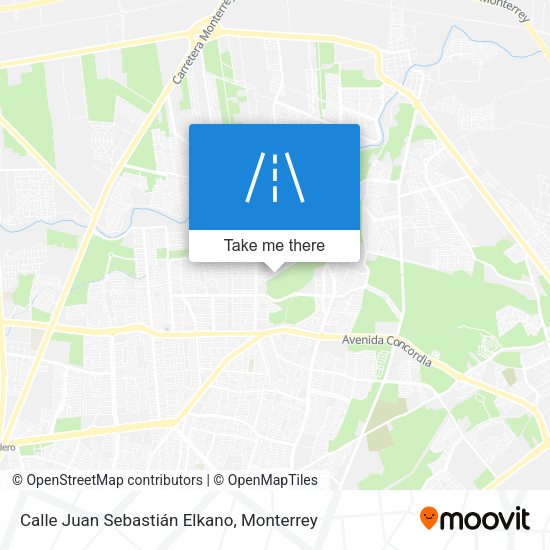 Mapa de Calle Juan Sebastián Elkano